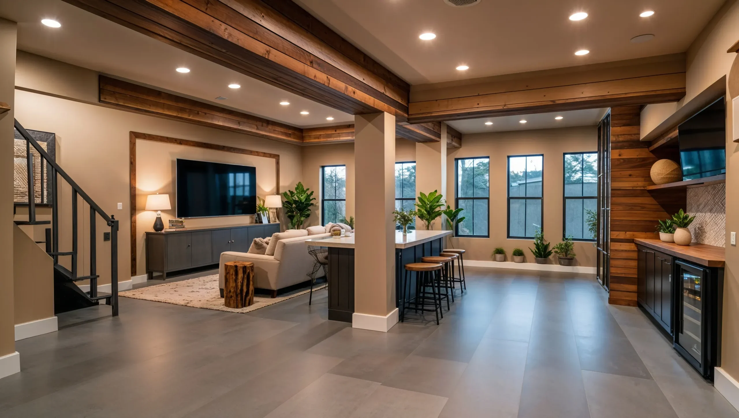 basement remodeling cascades potomac falls va