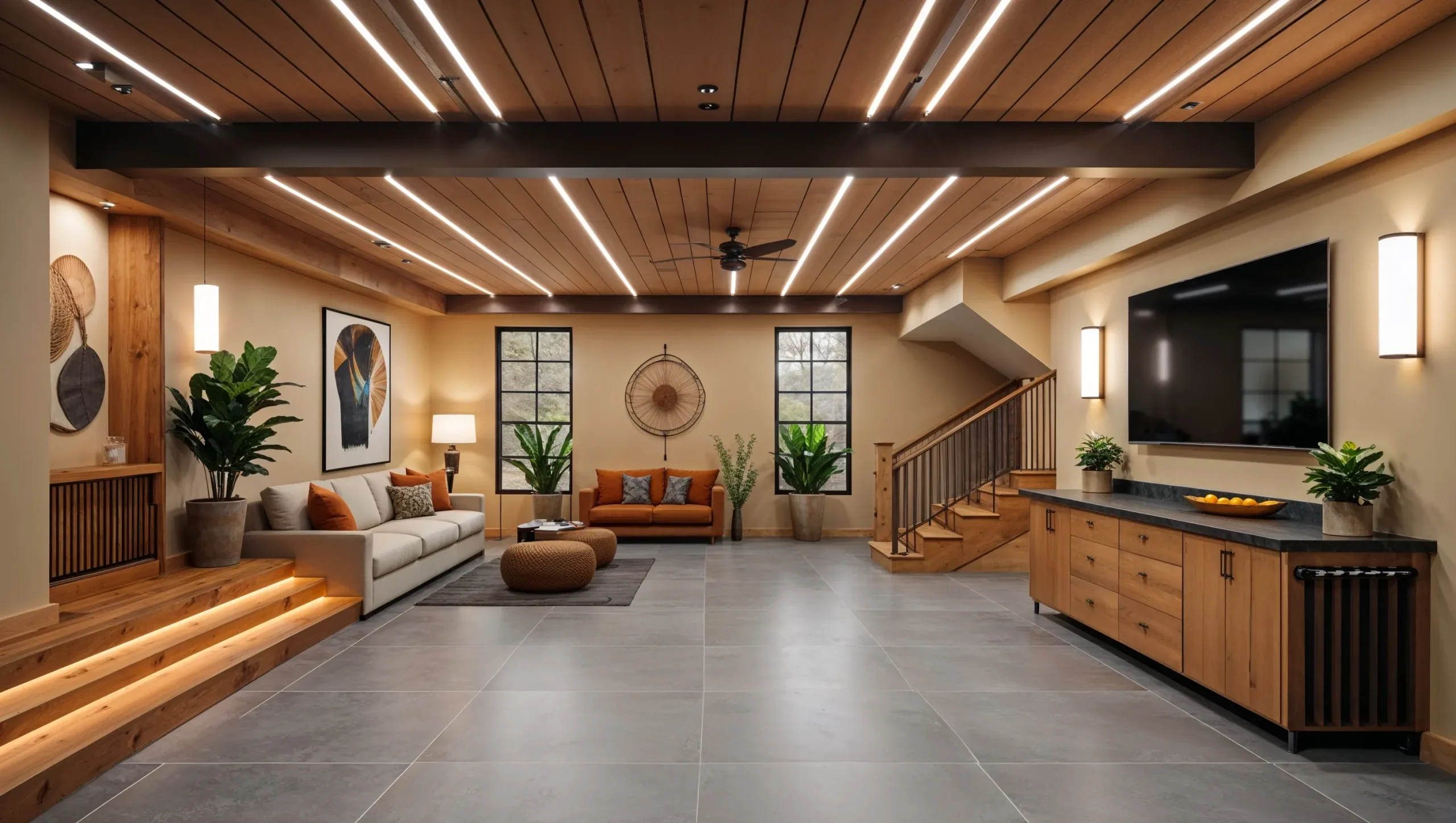 basement remodeling cascades potomac falls va