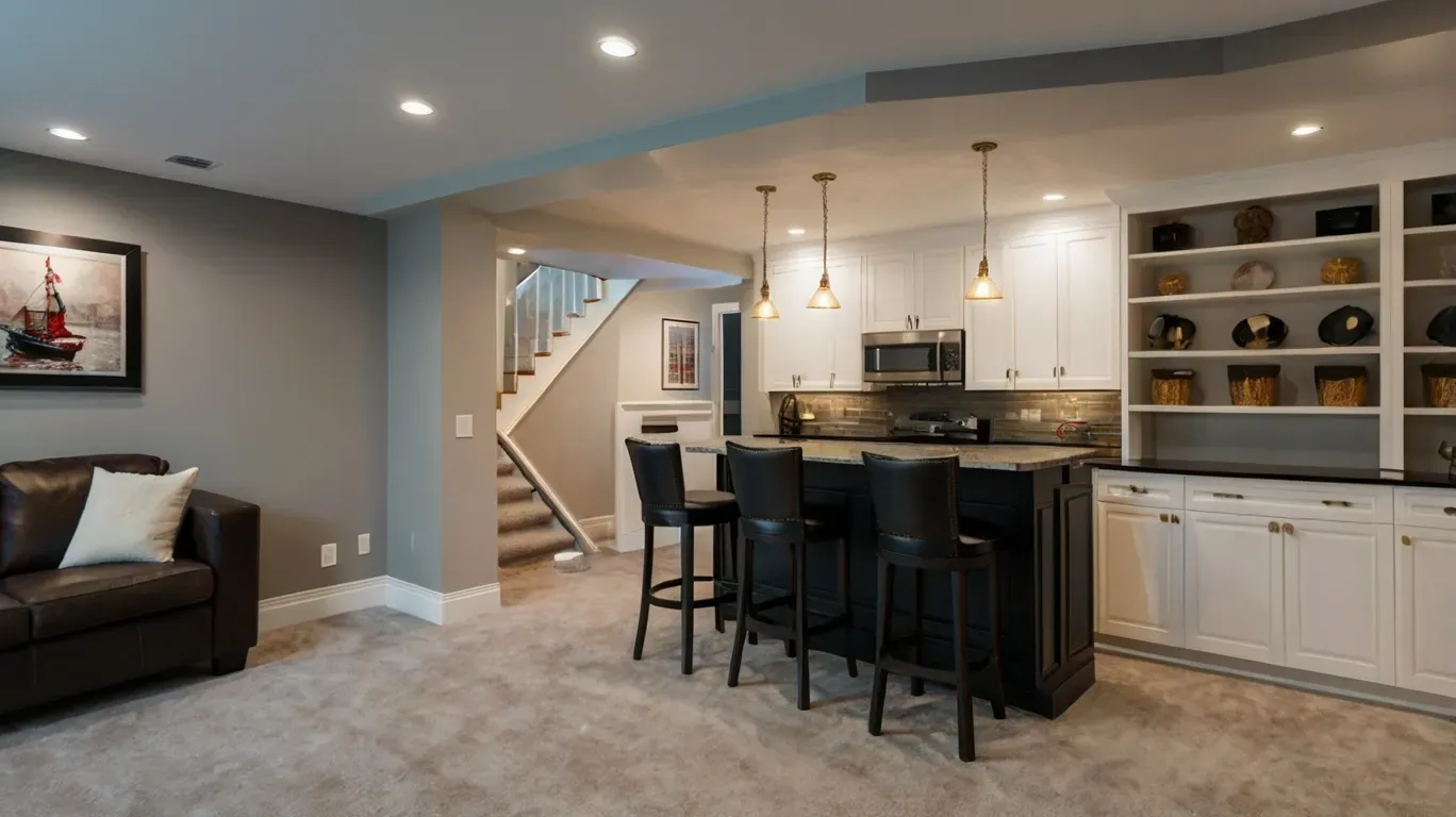 basement remodeling south riding va